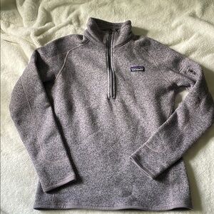 Patagonia Purple Quarter-Zip Pullover